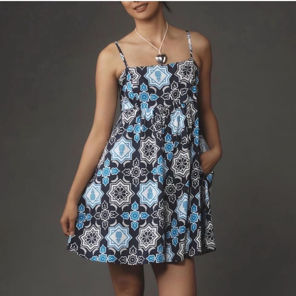 Anthropologie Hutch Bandeau Pineapple Romper